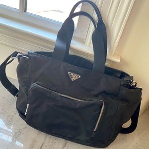 Authentic Prada Baby Diaper Bag